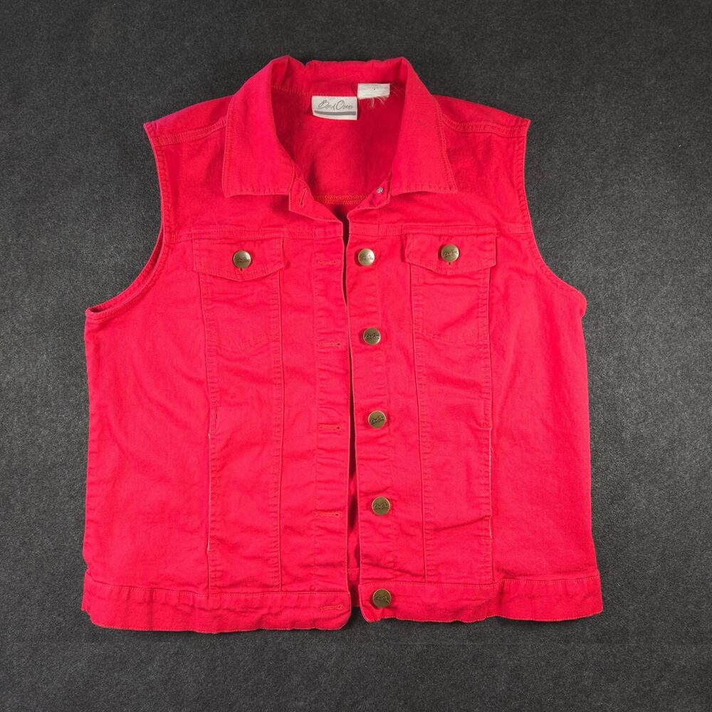 Bend Over Levi Strauss & Co Vintage Denim VEST AND JEANS Set Pink Grannycore